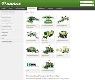 Here you are at the pulse of KRONE life.
