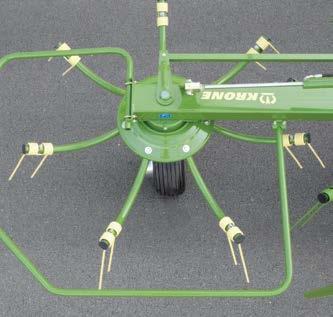Pick the KRONE machine that is tailored to your conditions small-diameter rotors with 5