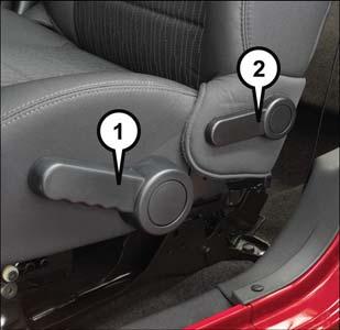 Then, using body pressure, move forward and rearward on the seat to be sure that the seat adjusters have latched. Adjusting Bar Location Adjusting a seat while driving may be dangerous.