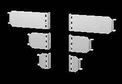 FRAME REDUCING BRACKETS Frame-Reducing Brackets are used to reduce wider frames to 600mm, allowing 19-in. rack angles to fit.