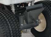 Cushion Ride Suspension (Standard on T2080 and T2380) Kubota s exclusive Cushion Ride