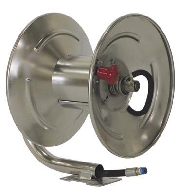 HOSE REELS 127 PACKAGING: Packaged 200FT STAINLESS STEEL HOSE REEL Durable Stainless Steel