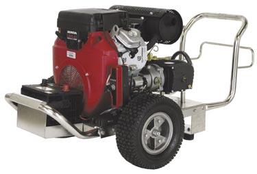 PRESSURE WASHERS up to 24 HP GAS POWERED GEARDRIVE UNITS UP TO 5000 PSI 10.