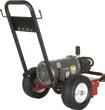 26 PRESSURE WASHERS UPTO 10HP ELECTRIC POWERED UNITS UP TO 3000 PSI UP TO 4.0 GPM BLACK & RED POWDER COATED FRAME Powered by a reliable Baldor Electric Motor.