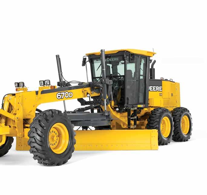The D-Series Tandem-Drive Graders are producing superior grades in a wide variety of applications and