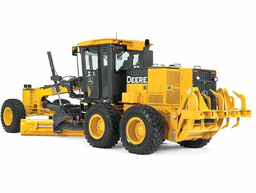 770D 215 net hp 32,670-lb. SAE operating weight 39,180-lb. typically equipped 28,990-lb. blade pull 870D 235 net hp 34,750-lb.