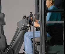 Tightly sealed, isolation-mounted ROPS cab provides best-in-class quietness to help reduce operator