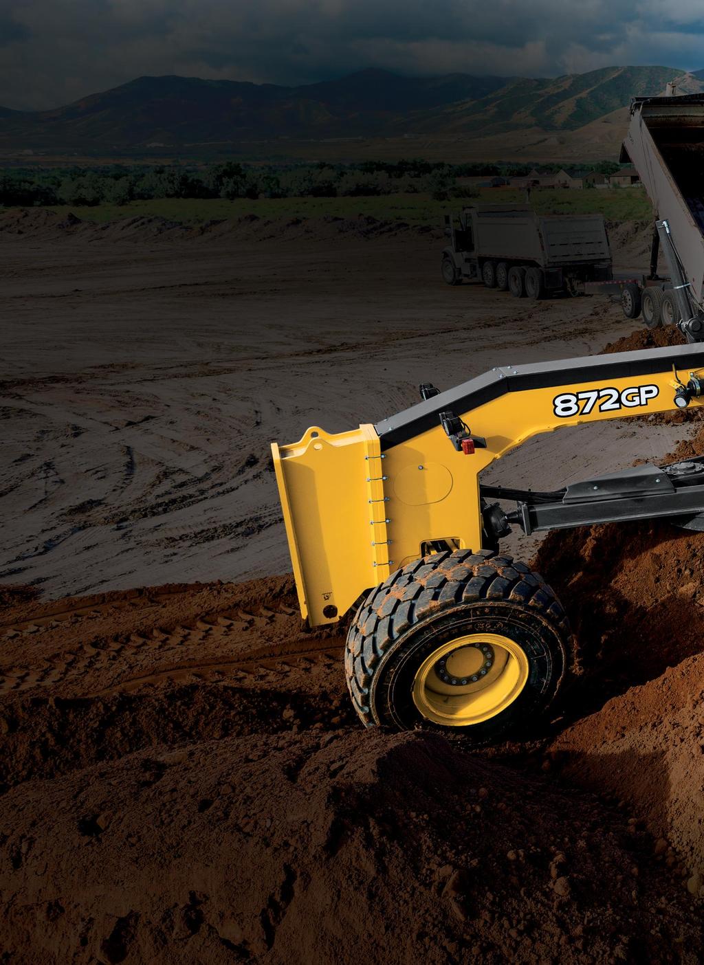 So many options, one obvious choice. Offering one-of-a-kind advantages and unequalled options, our G-Series Graders let you decide how the work gets done.