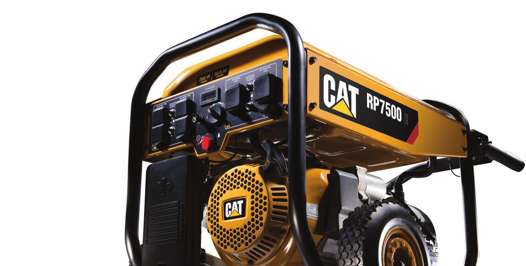Cat portable generators are meant to be taken out, used and put through their paces.