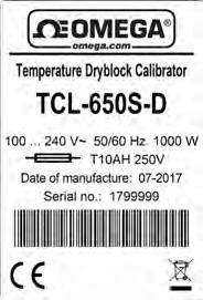 Versions: The TCL series of calibrators include the following dry block / micro bath types: Heating Cooling and heating Dry