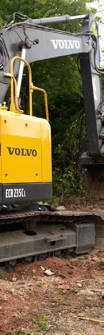 customized to order. Your options are open. Make your Volvo Excavator just right for you and your work.
