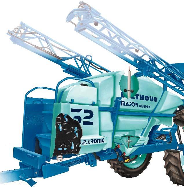 MAXXOR 32-40 BERTHOUD has thought of everything which concerns you : ROBUSTNESS, RELIABILITY, ERGONOMY PRECISION, SPRAYING, ENVIRONMENT, SAFETY.