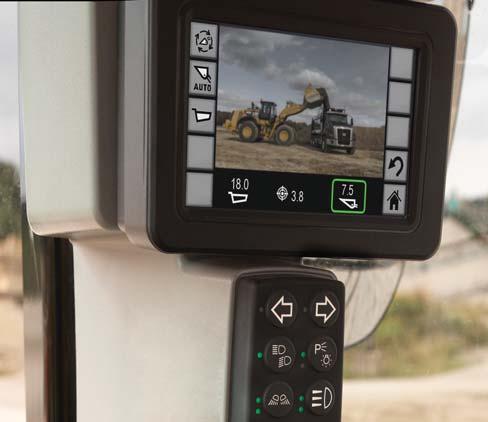 0 (Optional) Brings payload weighing to the cab, enabling you to weigh loads on-the-go during loading operations.
