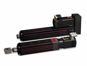 FLEXIBLE Electric Linear Servoactuator Ranges For higher forces, rod speeds and longer strokes when our Standard Servoactuator does not meet your needs.