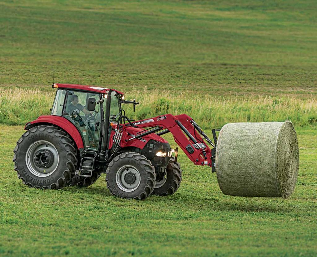 LOADERS & ATTACHMENTS MAKE SHORT WORK OF EVER-CHANGING CHORES. A front-end loader turns a tractor into a versatile, powerful workhorse.