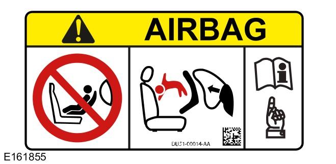 Child Safety INSTALLING CHILD SEATS WARNINGS Your vehicle may have a passenger airbag deactivation switch. You must switch the airbag off when using a rearward facing child seat on the front seat.