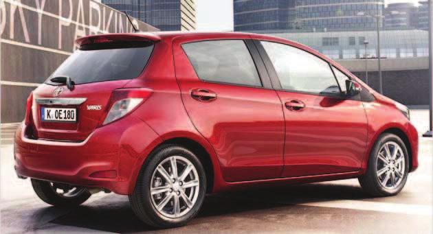 generation of the current Yaris