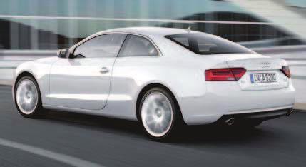 the current A5 Coupe with new front design