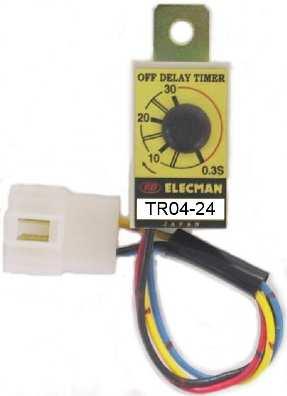 ON / OFF DELAY TIMER RELAY TR01-12 ON DELAY TIMER On Delay Time : From 0.