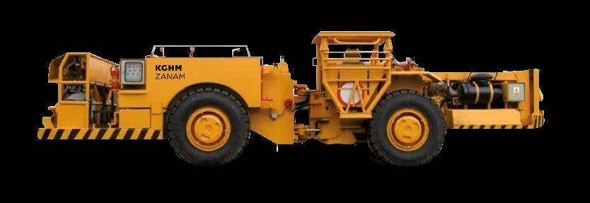 SELF-PROPELLED FUEL AND LUBRICATION TRUCKS 02 I Self-propelled fuel and lubrication trucks are designed to work in mines and