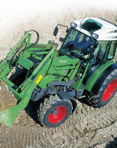 Fendt front loader technology makes loading fun Crossgate lever The front loader can be controlled easily and precisely using just one lever.