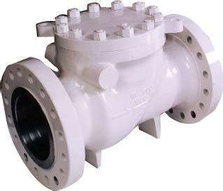 Check Valves SWING CHECK VALVES M&J Valve swing check valve design is based on many years of field experience, engineering expertise and the latest state of the art technology.
