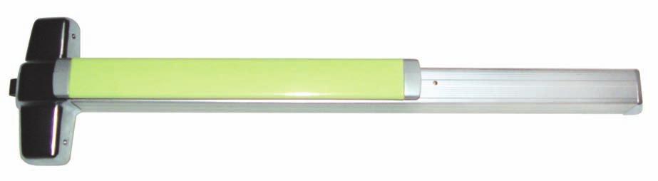 98/99 Mechanical Options SG Safety Glow Self-illuminating touchpad defines the location of the exit door in dark or smoke-filled area.