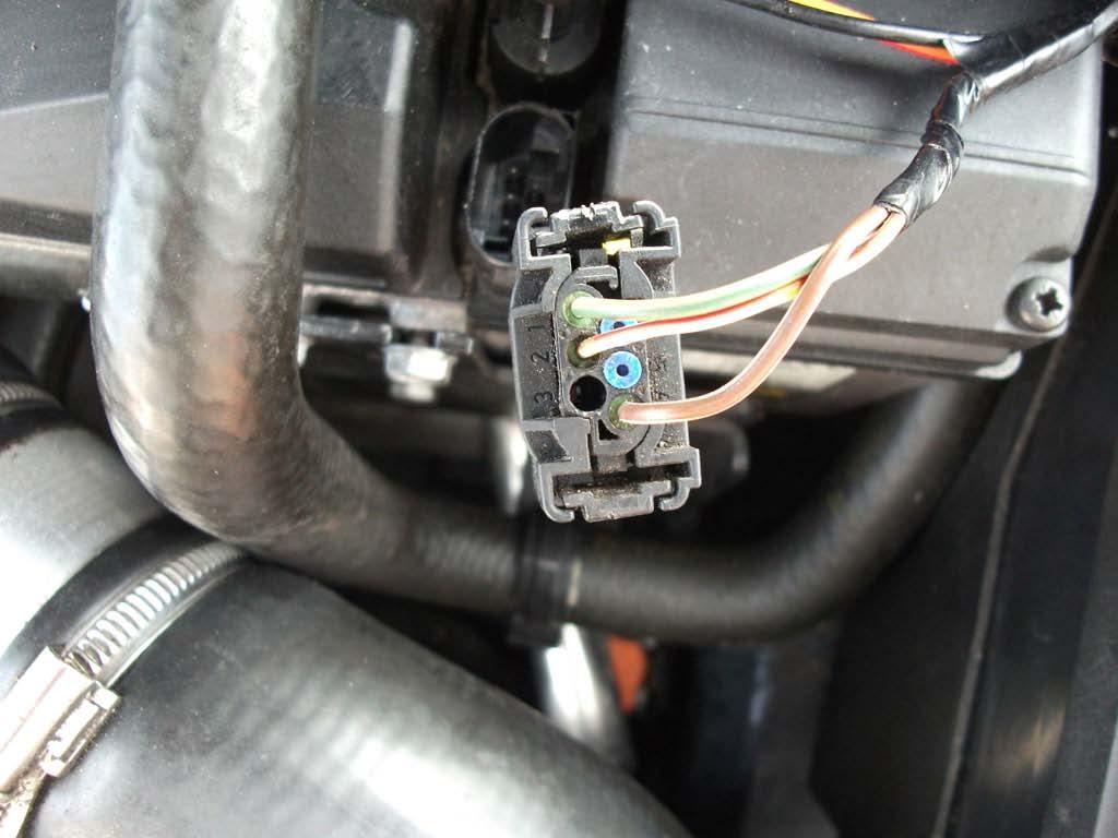 Next, you need to terminate the FBH end of the wire you fed through with an appropriate contact.