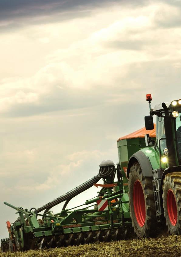 Fendt Efficient Technology The philosophy: MORE from LESS Innovations, perfectly implemented, are only valuable when they provide a noticeable benefit.