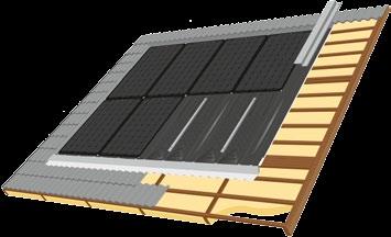Perfectly matched components, excellent SolarWorld quality 7 1 Existing roof insulation 2 Existing rafters 3 Existing roof covering 8 6 5 4 5 Sundeck connection plates Sundeck drainage plates 3 4 6