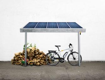 26 I SolarWorld I SunCarport & SunShed SunCarport Power generation and weather protection Truly multitalented: The SolarWorld SunCarport not only protects your car in any wind or weather, but it also