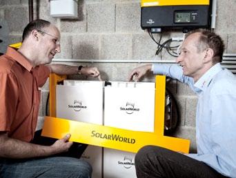 30 I SolarWorld I SunPac SunPac Innovative solar power storage system Consume, store or feed electricity into the grid: With the SunPac battery system from SolarWorld, you can decide how you want to