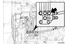Marine Applications NOTE: The fuel return manifold on marine engines is located on the side of the engine block, in front of the ECM.