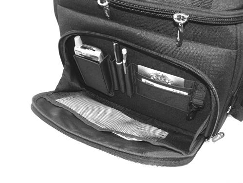 storage pocket or other compartments.
