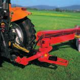 Reliable and chatter free operation as the PTO shaft is always perfectly aligned with the tractor