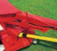 quality cut, reduces dirt in the windrow, and minimises scalping and damage to the stubble.