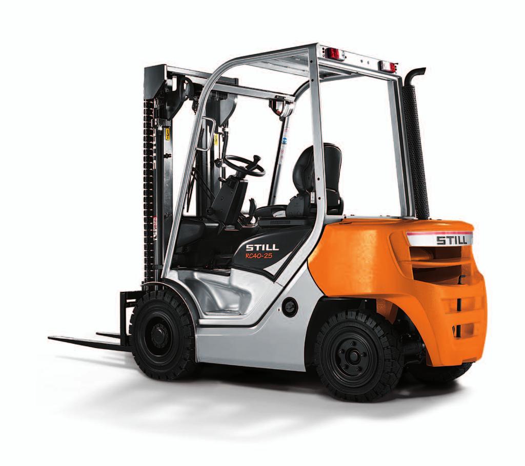 @ RC 40 Technical Data Diesel and LP gas forklift