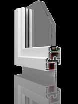 OTHER PVC SOLUTIONS WINDOW DPP-70R65 renovation system sash height 65 mm 3-chamber 70 mm profile possibility of central handle use possibility of use