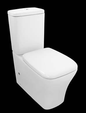 with a Soft Closed Removable Seat, for P Trap applications, WELS 4 Star Rating 645