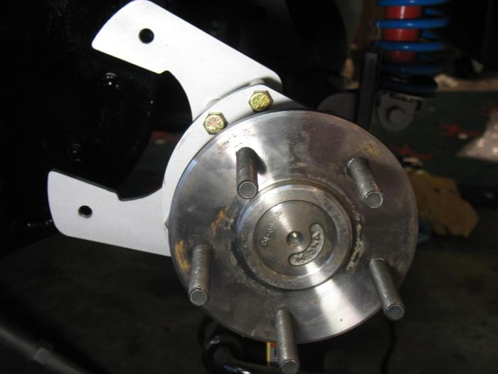 Take out the caliper and notice how Bracket #2 and the