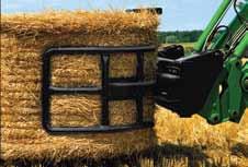 Excellent for haylage or silage. Model AH11 AG10 Operating weight 725 lb. (329 kg) 735 lb. (333 kg) Shipping weight 825 lb.