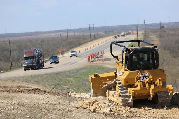 nearing completion Southeast portion of Loop 335 in Amarillo is under construction Frontage road conversion project on IH-27 in Plainview is nearing completion Woodrow Road interchange on US 87 south