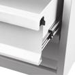 Parts Bin Boxes & Cabinets MODEL DRAWERS HEIGHT WIDTH DEPTH WEIGHT 990--0 ½" ½" ¾" 8 lbs.