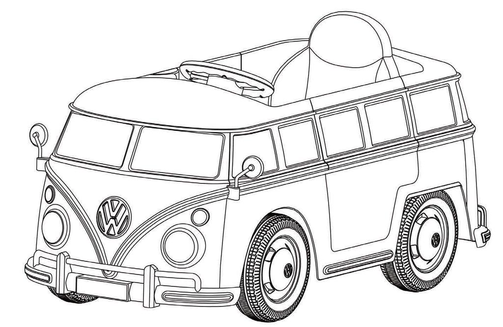 Volkswagen type 2 (T1) Owner s Manual and Assembly Instructions Model #: W487AC-R, W487AC-B, W487AC-ROB, W487AC-BOB, W487AC