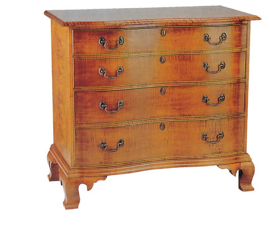 Our practical dresser is derived from an early colonial form which originated in England.