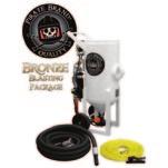 Includes Bronze Package + Blast Suit, Luxury Double Palmed Gloves & Nova 2000 Respirator Package. Includes Silver Package + 2 Hose Assemblies to connect Blaster and Respirator to your Supply.