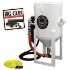 BIG GUN Stationary Systems Top Quality Abrasive Blasters for your Blast Room featuring the BIG GUN Full-Flow System.