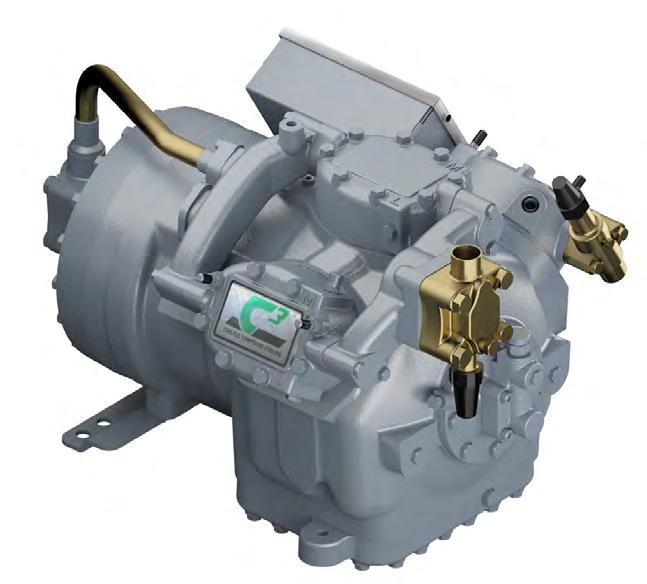 COMPOUND COOLING 2 STAGE COMPRESSORS Innovative Technology Carlyle s innovative design makes it literally two compressors in one, with both high and low stages