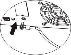 Step 6: For safe operation, please use one more wire with ring terminal to connect grounding. Refer to Chart 3.