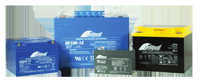AGM / GEL BATTERY RANGE DC Range Fullriver deep-cycle AGM batteries are ideal for applications that require sealed batteries with